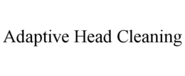 ADAPTIVE HEAD CLEANING