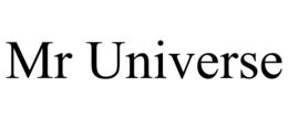 MR UNIVERSE