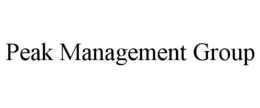 PEAK MANAGEMENT GROUP