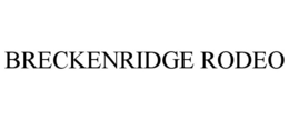 BRECKENRIDGE RODEO