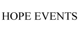 HOPE EVENTS