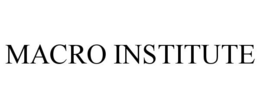 MACRO INSTITUTE