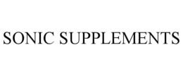 SONIC SUPPLEMENTS