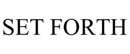 SET FORTH