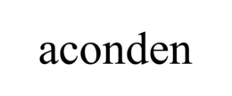 ACONDEN