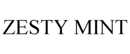 ZESTY MINT