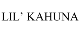LIL' KAHUNA