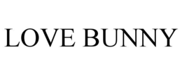 LOVE BUNNY