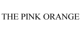 THE PINK ORANGE