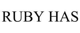 RUBY HAS