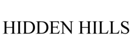 HIDDEN HILLS
