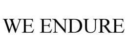 WE ENDURE