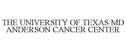 THE UNIVERSITY OF TEXAS MD ANDERSON CANCER CENTER