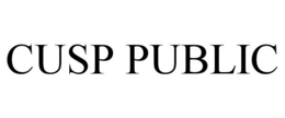 CUSP PUBLIC