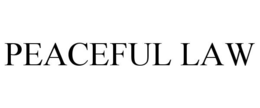 PEACEFUL LAW