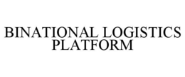 BINATIONAL LOGISTICS PLATFORM