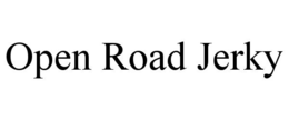 OPEN ROAD JERKY