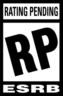 RATING PENDING RP ESRB