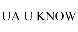 UA U KNOW
