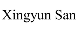 XINGYUN SAN