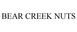 BEAR CREEK NUTS