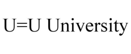 U=U UNIVERSITY