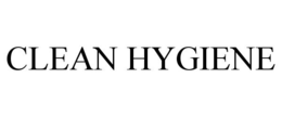 CLEAN HYGIENE