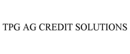 TPG AG CREDIT SOLUTIONS