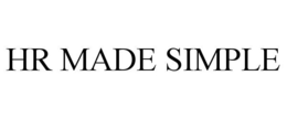 HR MADE SIMPLE