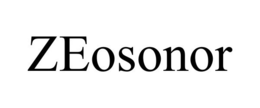 ZEOSONOR