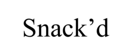 SNACK'D