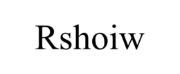 RSHOIW