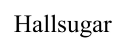 HALLSUGAR