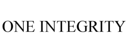 ONE INTEGRITY