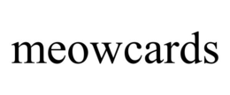 MEOWCARDS