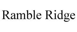 RAMBLE RIDGE