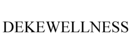 DEKEWELLNESS