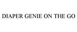 DIAPER GENIE ON THE GO