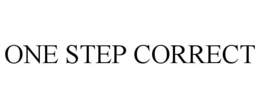 ONE STEP CORRECT