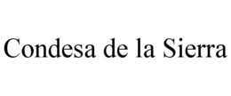 CONDESA DE LA SIERRA