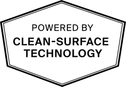 POWERED BY CLEAN-SURFACE TECHNOLOGY
