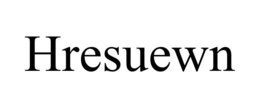 HRESUEWN