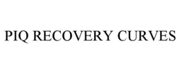 PIQ RECOVERY CURVES
