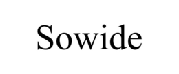 SOWIDE