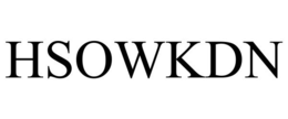 HSOWKDN