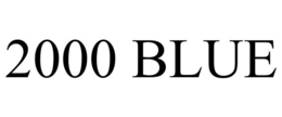 2000 BLUE