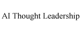 AI THOUGHT LEADERSHIP