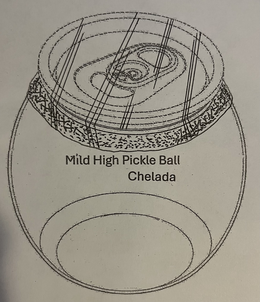 MILD HIGH PICKLE BALL CHELADA