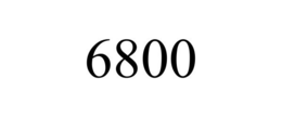 6800