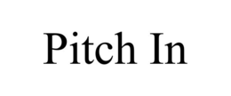 PITCH IN